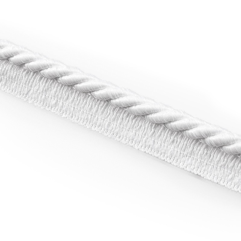 WYPUSTKA ZE SZNUREM FI/7 10MM/20M 002 BIAŁY