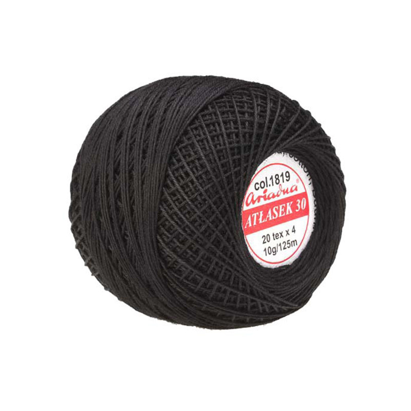 ATŁASEK 30 1819 CZARNY