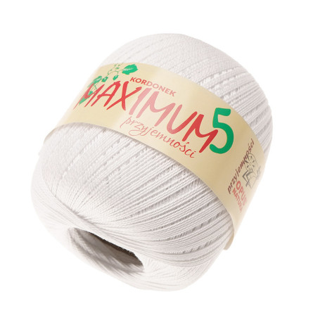 MAXIMUM 5 K BIAŁY KORDONEK
