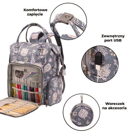 TORBA PLECAK DZIEW. WZÓR C4