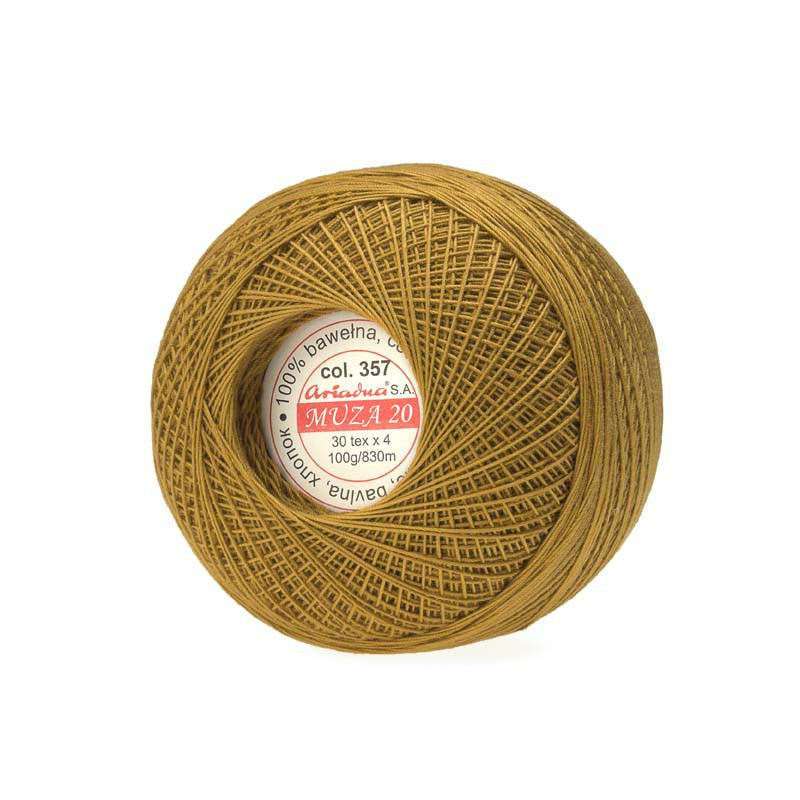 KORDONEK MUZA 20 357 MUSZTARDOWY