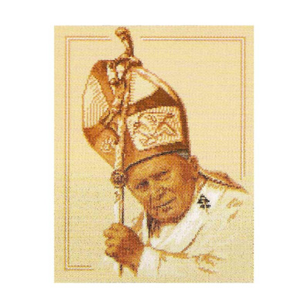 ZESTAW DO HAFTU MALWINA 800 PAPIEŻ JAN PAWEŁ II