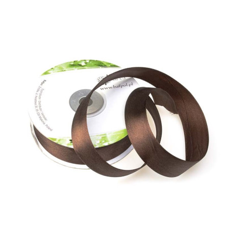 Wstążka Satynowa 4134 BRĄZOWA