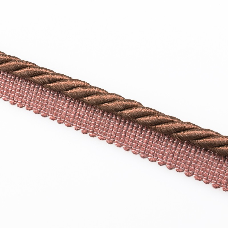 WYPUSTKA ZE SZNUREM FI/7 10MM/20M 733 BRĄZOWY