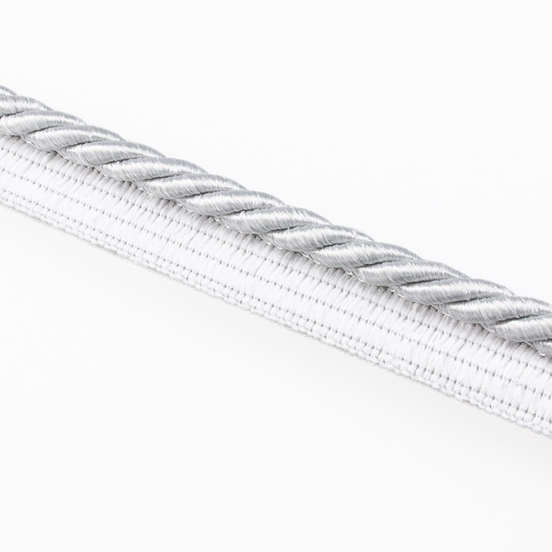 WYPUSTKA ZE SZNUREM FI/7 10MM/20M 801 SZARY