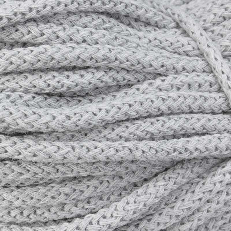 SZNUREK KURTKOWY - 100 JASNY SZARY