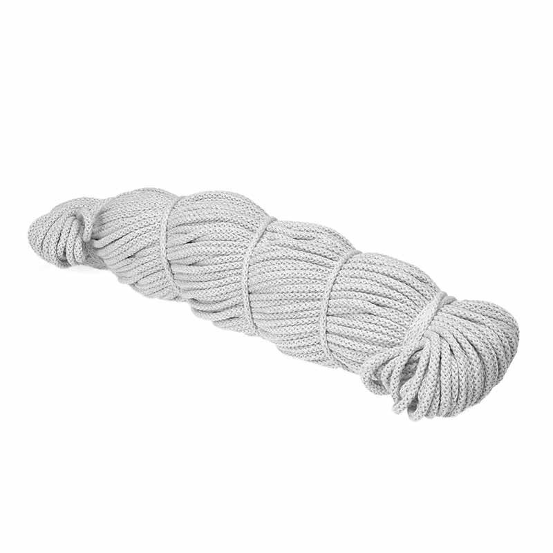 SZNUREK KURTKOWY - 100 JASNY SZARY