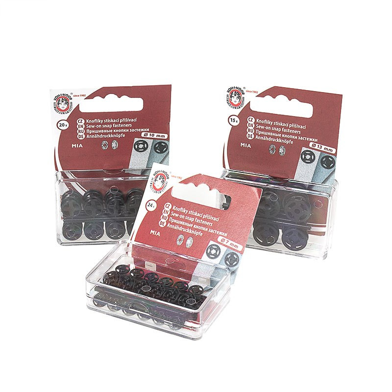 ZATRZASKI PLASTIKOWE CZARNE