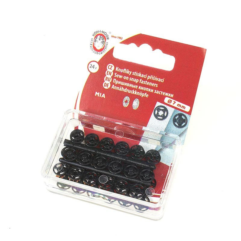 ZATRZASKI PLASTIKOWE CZARNE