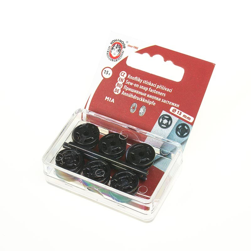 ZATRZASKI PLASTIKOWE CZARNE