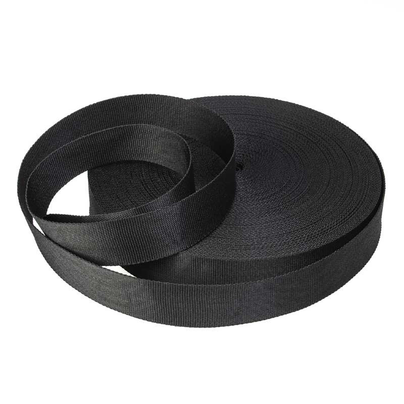 TAŚMA NOŚNA 20 MM CZARNY